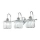 preview thumbnail 5 of 24, 3/ 4 - Light Modern Glam Luxuriou Dimmable Crystal Bathroom Vanity Light Linear Wall Light