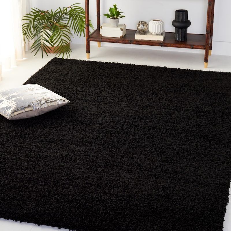 SAFAVIEH Laguna Shag Verdiana Solid 2-inch Thick Rug