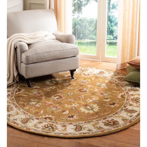 SAFAVIEH Handmade Heritage Wayfarer Traditional Oriental Wool Rug - On ...