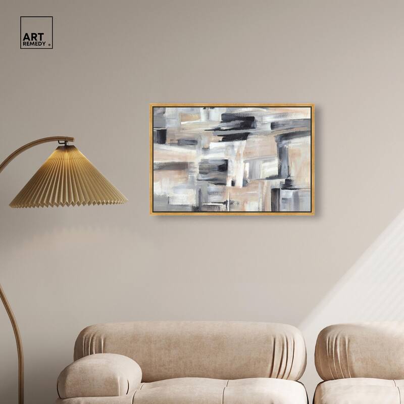 Neutral Nirvana Canvas by Art Remedy