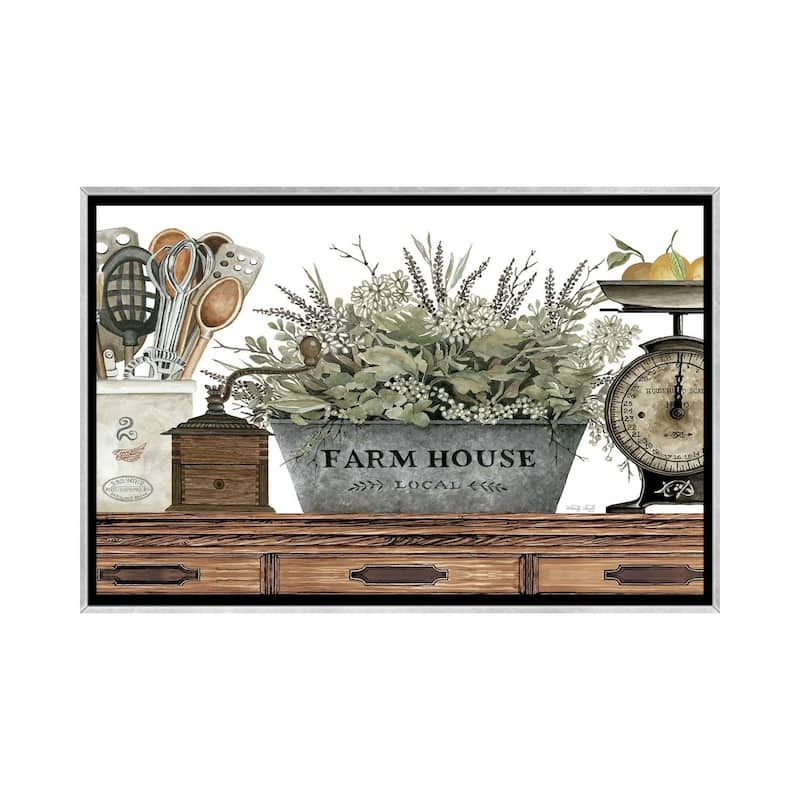iCanvas "Farm House Kitchen" by Cindy Jacobs Framed