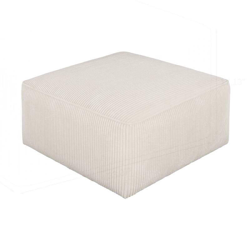Upholstered Square Ottoman