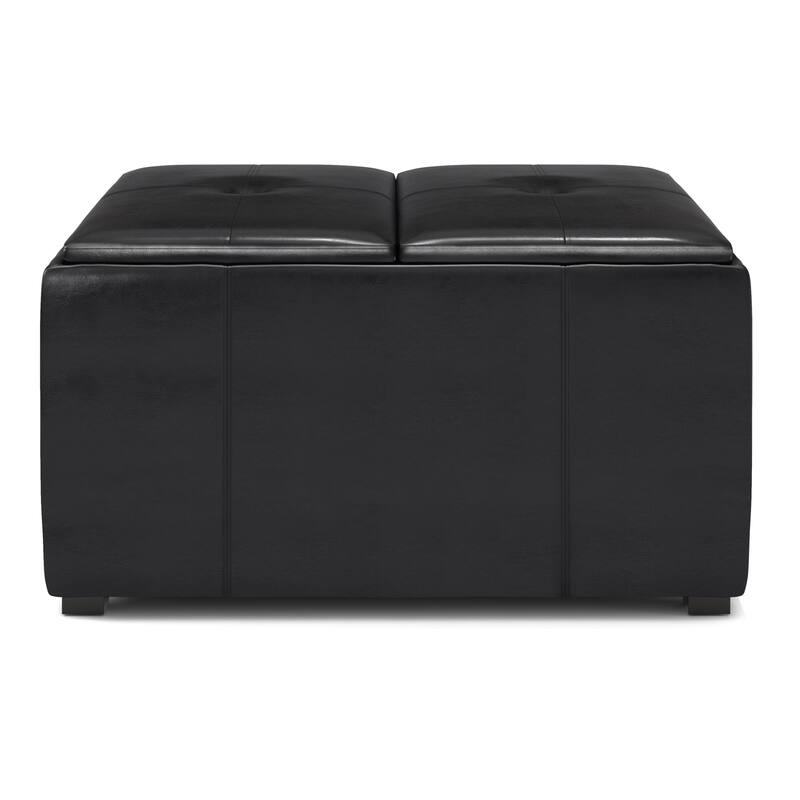 WYNDENHALL Franklin Wide Contemporary Table Ottoman
