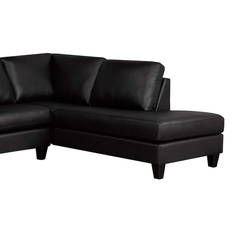 Brooke Top-grain Italian Leather Sectional Sofa