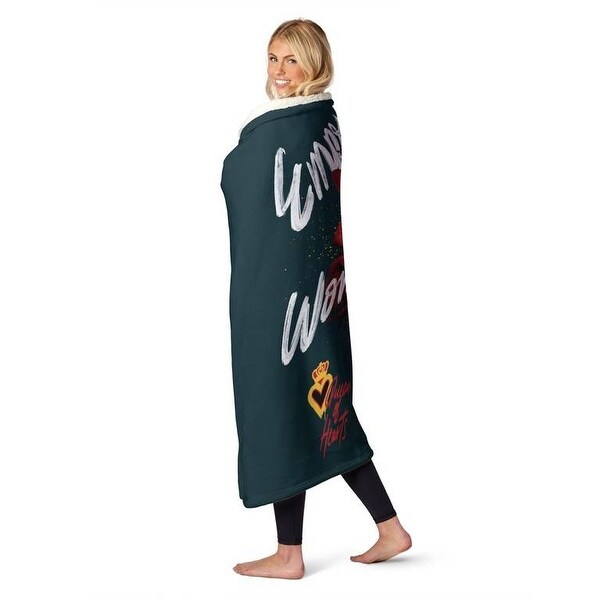 Disney Descendants 4 Silk Touch Sherpa Throw Blanket - Bed Bath
