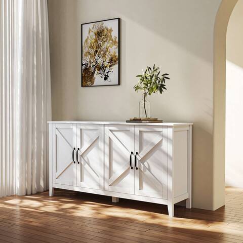 59-inch Width Freestanding Sideboard Storage Cabinet