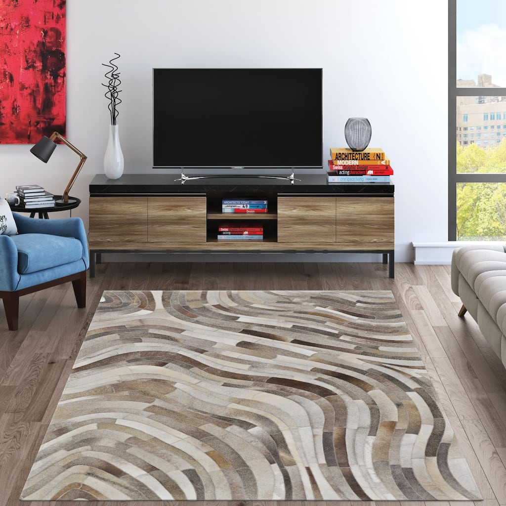 Dream Decor Rugs Vail Riverview Beige Naturals Handmade Area Rug