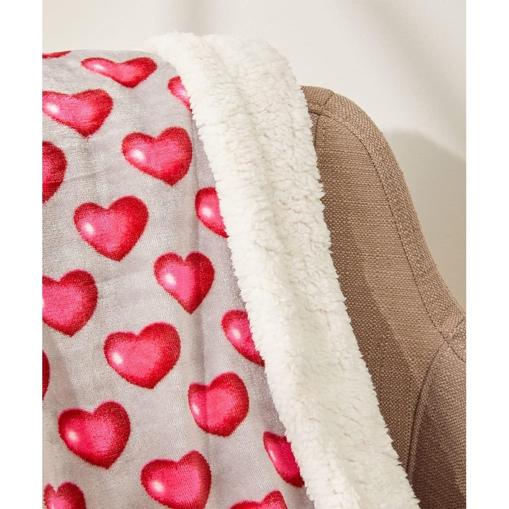 Valentine throw blanket on sale