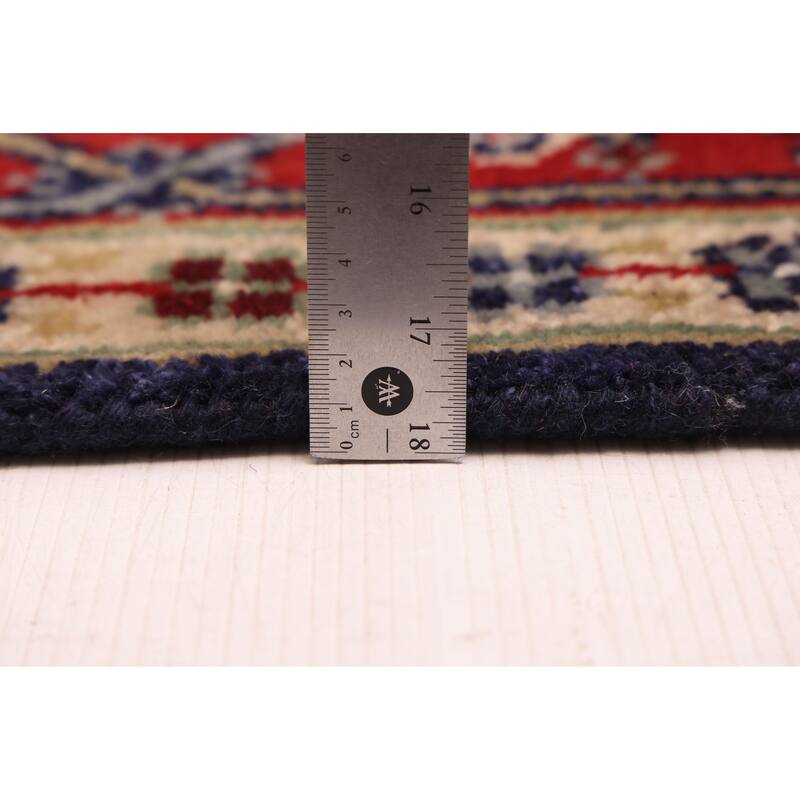 ECARPETGALLERY Hand-knotted Serapi Heritage Dark Navy Wool Rug - 5'11 x 9'9