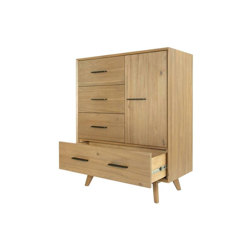 Modrest Claire Contemporary Walnut Chest