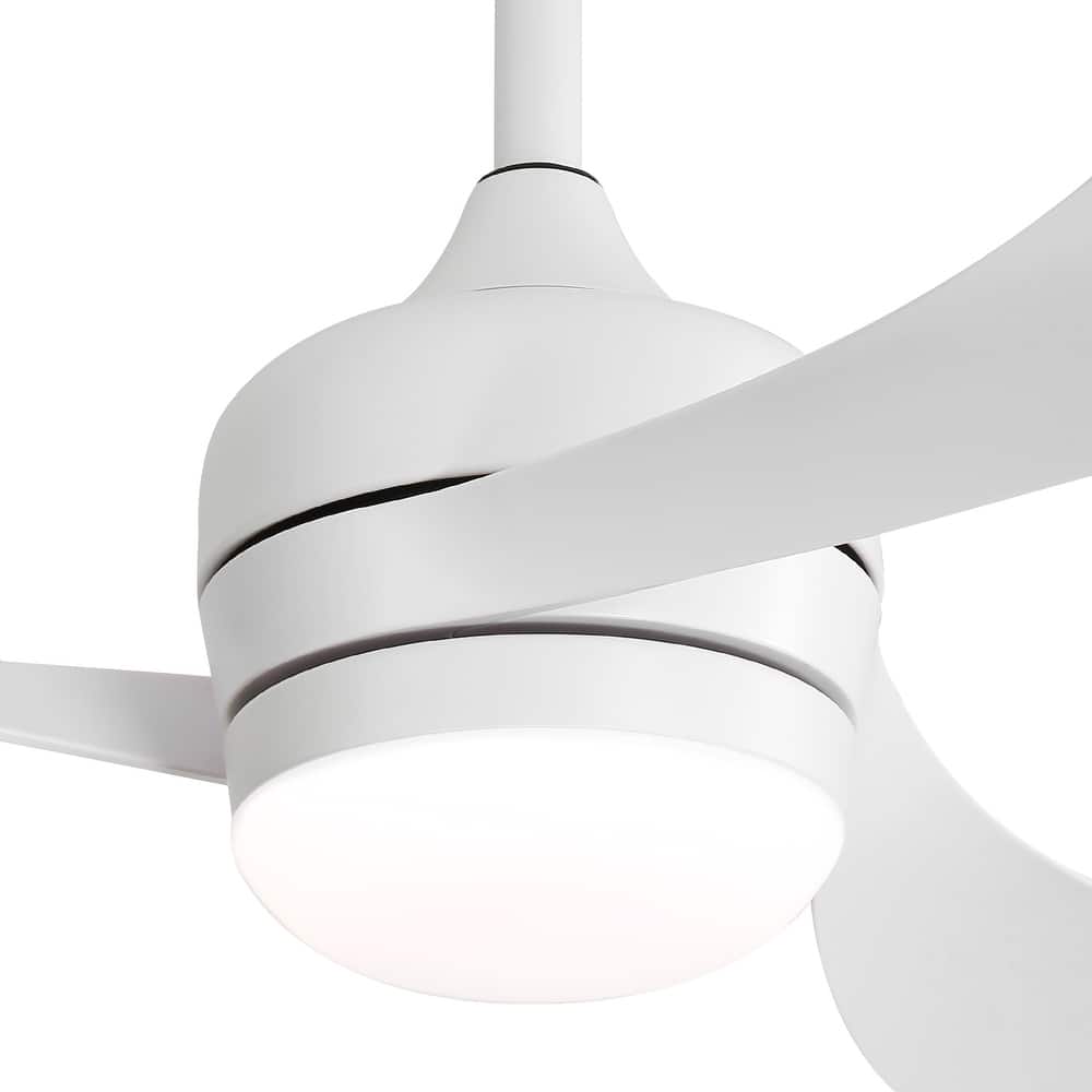 Sofucor 52/60 Inch Ceiling Fan with Integrated LED Light and Remote Control Quiet DC Motor