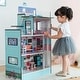preview thumbnail 8 of 9, Teamson Kids - Dreamland Barcelona 3.5" Doll House - White / Pink