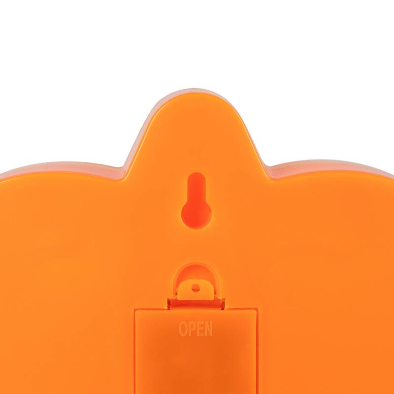 LED Lighted Jack-O-Lantern Halloween Marquee Sign - 7.5" - White Lights