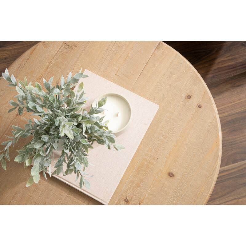 Kate and Laurel Linsley Wood Coffee Table