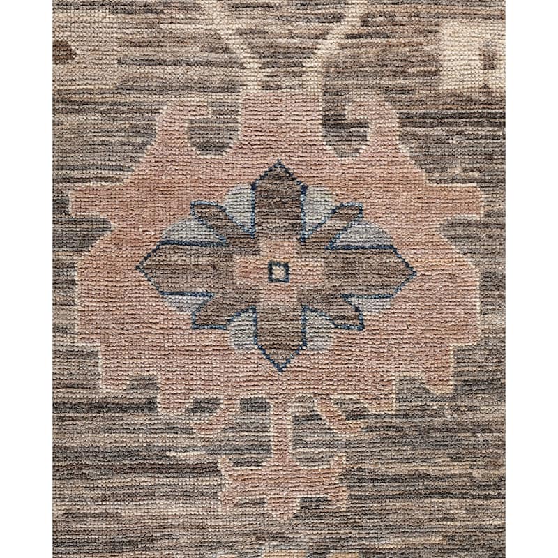 Oushak One-of-a-Kind Hand-Knotted Area Rug - Brown - 10' 2" x 13' 10"