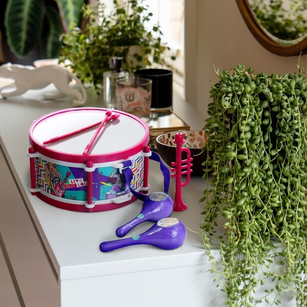 barbie drum set