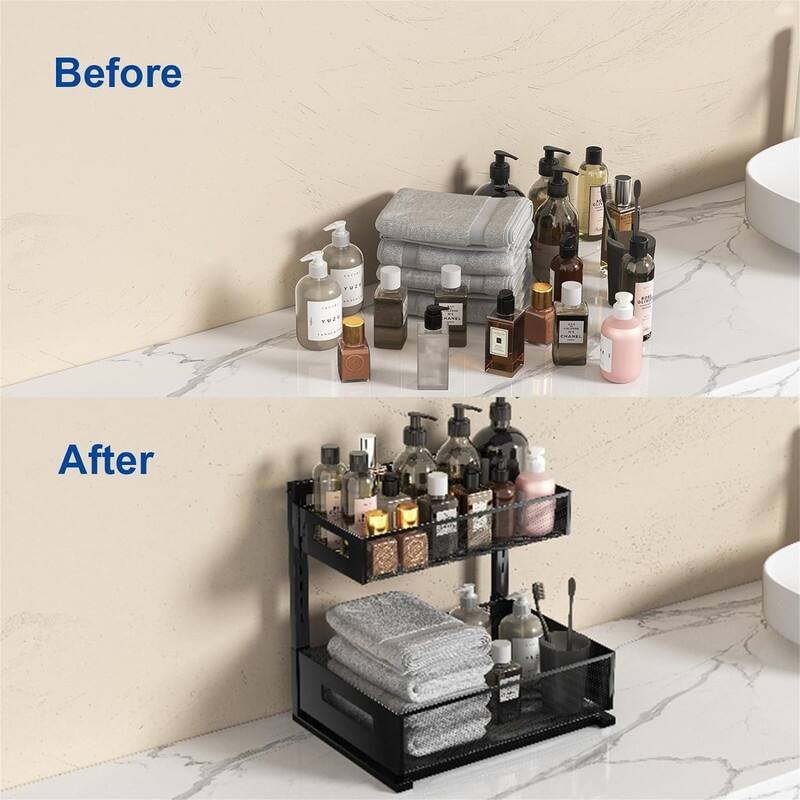Under Sink Organizer Pull Out Cabinet