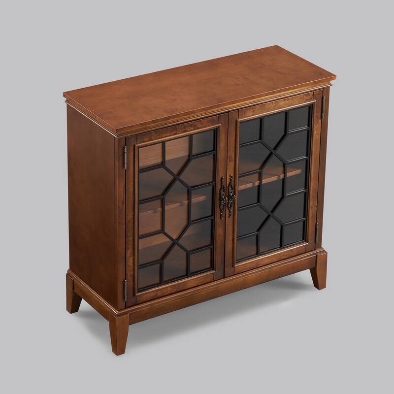 Sideboard & Buffets Cabinet, Accent Display Storage Distressed Console Cabinet for Entryway Living Room Bedroom Kitchen
