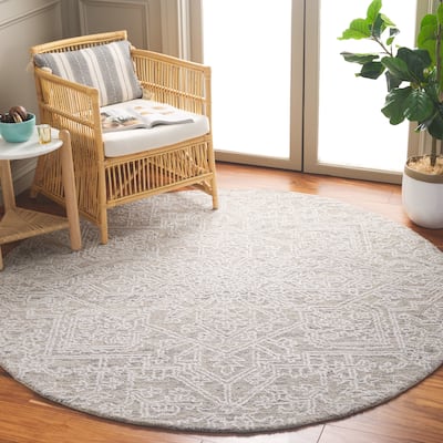 SAFAVIEH Handmade Ebony Miljana Modern Rug