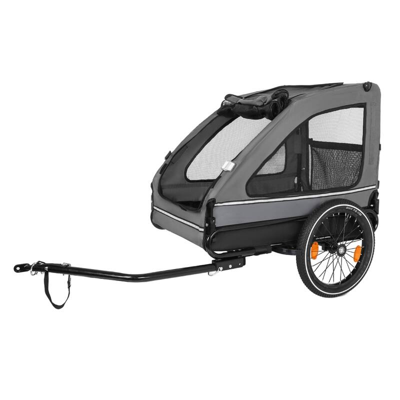 Pet Bike Trailer Dog Cart for Bicycle,Suitable for Small and Medium Pets, Easy Folding Cart Frame, Non-Slip Floor