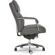preview thumbnail 44 of 65, La-Z-Boy Sutherland Quilted Leather Executive Office Chair - High Back with Lumbar Support