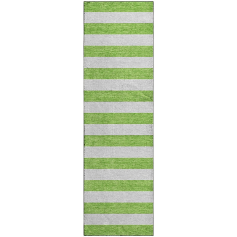 Premium Washable Super Soft Cabana Stripe Mayfield Rug