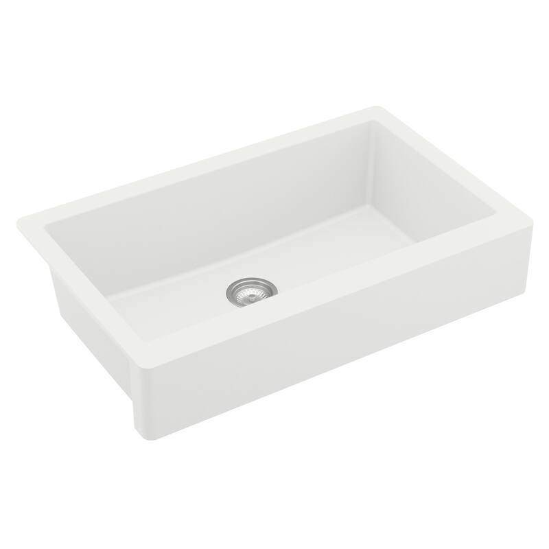 Karran Retrofit Apron Quartz Single Bowl Kitchen Sink
