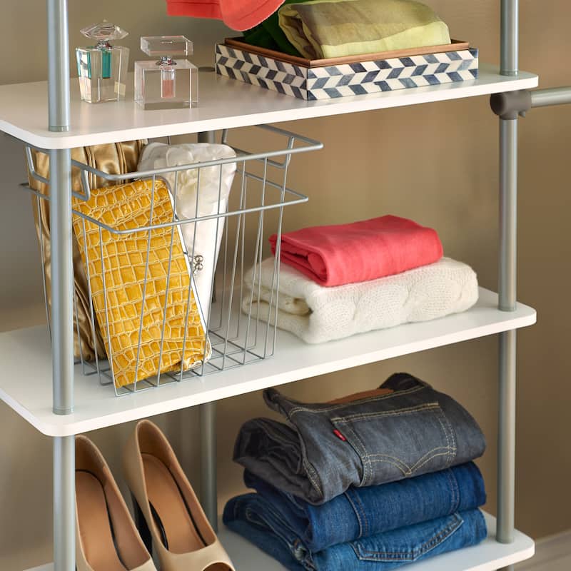 ClosetMaid Nickel Wire Basket