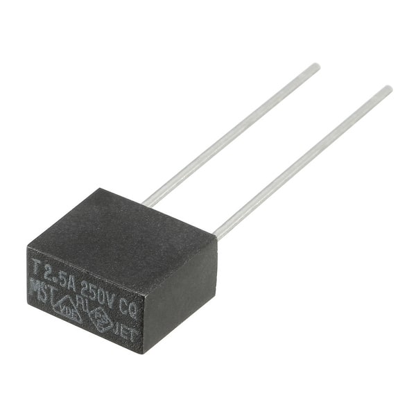 30Pcs DIP Mounted Miniature Square Slow Blow Micro Fuse T2.5A 2.5A 250V ...