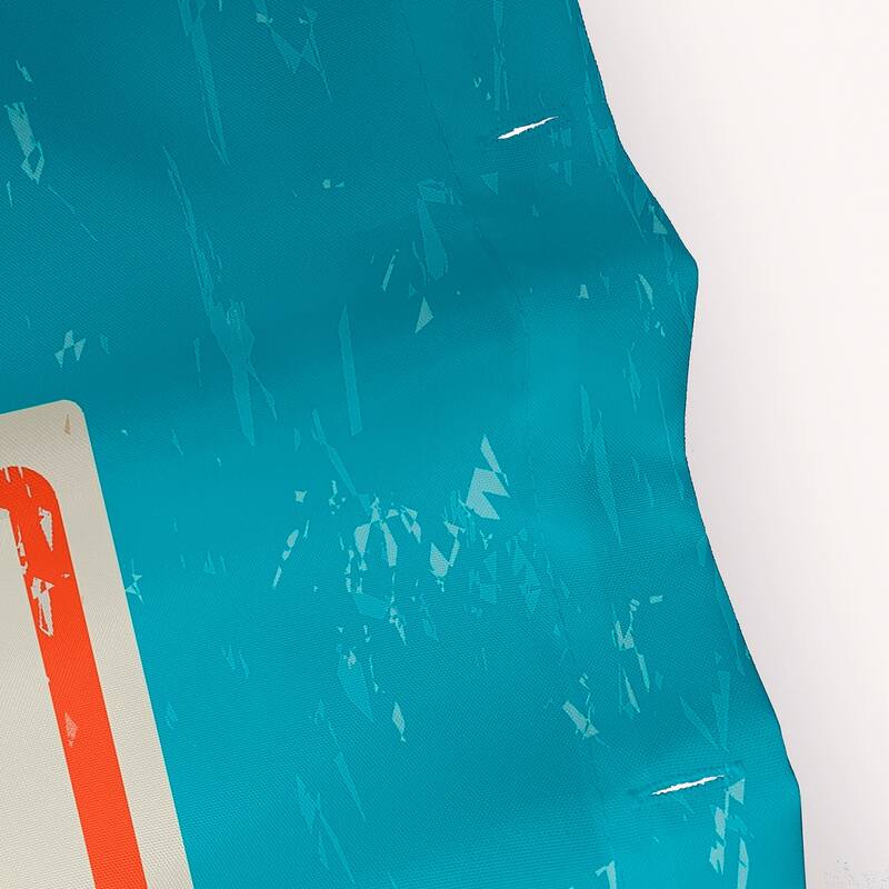 No Wake Word Print Shower Curtain