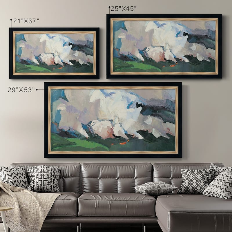 Meadow Valley Fire Premium Framed Canvas- Ready to Hang