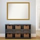 preview thumbnail 79 of 191, Wall Mirror Choose Your Custom Size - Extra Large, Townhouse Gold Wood