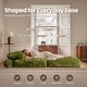 preview thumbnail 3 of 6, OVIOS Corduroy & Plush Foldable ​Sleeper Sofa