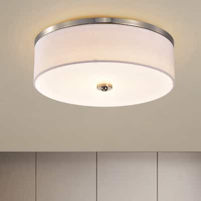 Dimmable 23W Selectable LED Flush Mount Ceiling Light - 15 in.