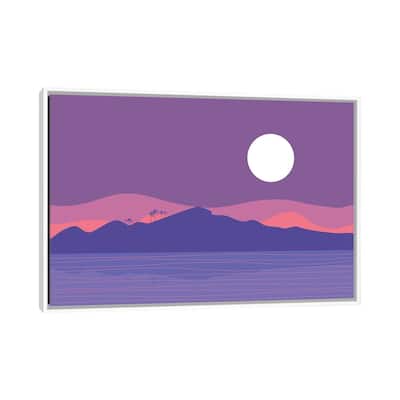 iCanvas "Tropical Landscape III" by The Old Art Studio Framed