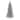 9' Silver Tinsel Noble Slim Artificial Christmas Tree Clear Lights - 9 Foot