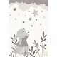 preview thumbnail 12 of 10, Cream Grey Bunny Kids Nursery Area Rug, 3'11" x 5'7"
