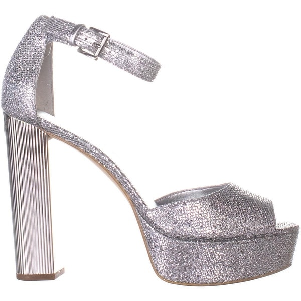 paloma metallic heel platform sandal