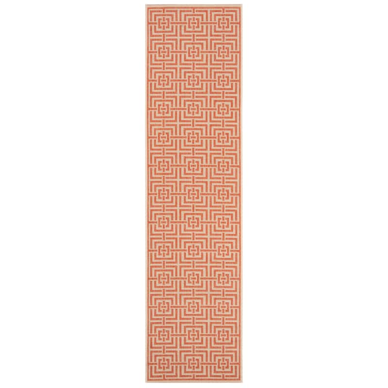 SAFAVIEH Linden Darla Indoor/ Outdoor Waterproof Patio Backyard Rug