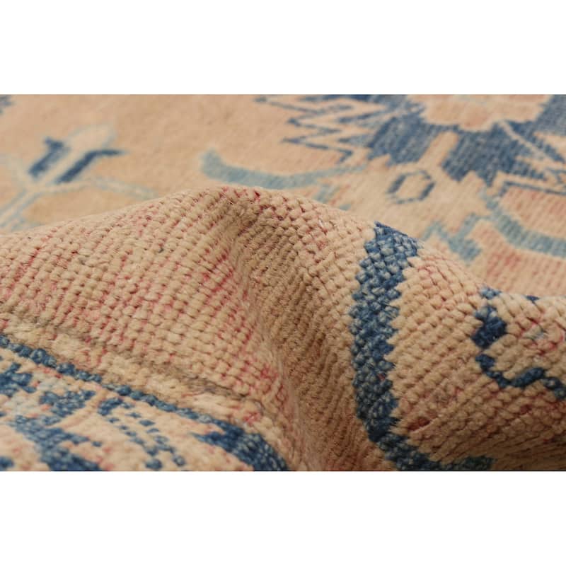 ECARPETGALLERY Hand-knotted Finest Ghazni Copper Wool Rug - 6'7 x 9'10