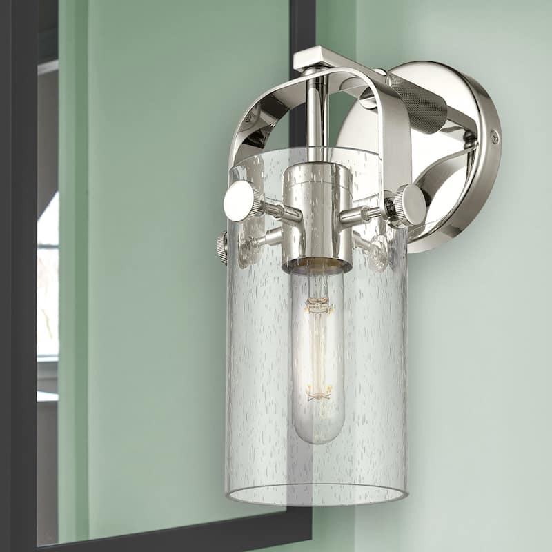 Innovations Lighting 423-1W-5-5 Pilaster II Cylinder Sconce Pilaster