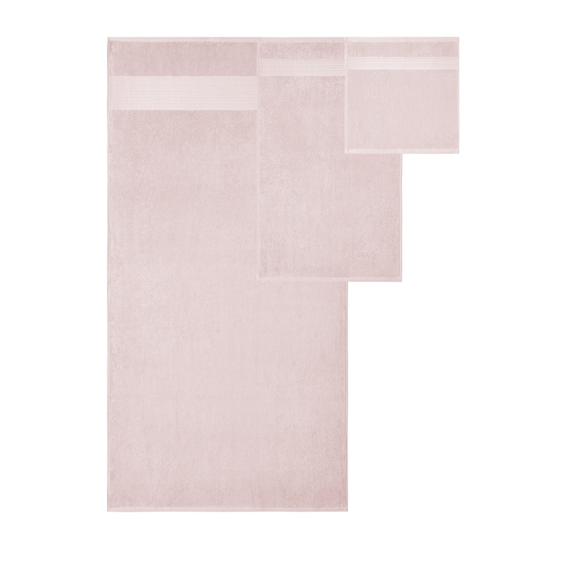 Modern Threads 6-Piece Jacquard Border Towel Set Allie - 100% Cotton, Bath, Hand & Washcloths - Elegant Floral Border