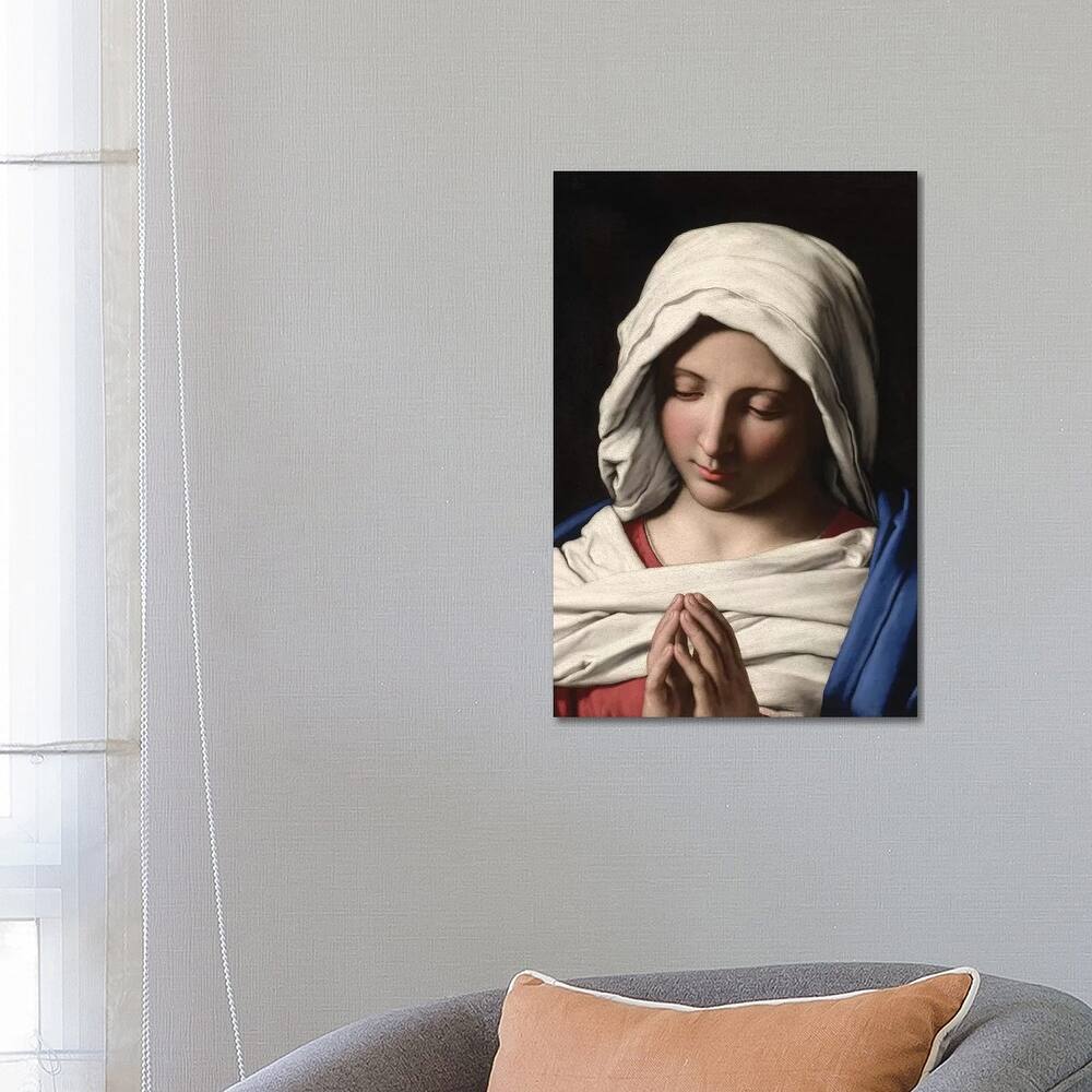 iCanvas "Madonna in Prayer, c.1640-50 " by Il Sassoferrato Canvas Print