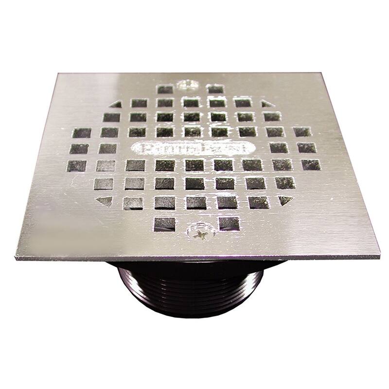 Jones Stephens D57989 2 ABS SPUD W/ 4-1/4 SQ CP STR - Chrome Plated - Chrome Plated