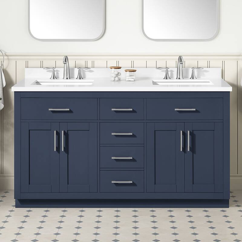 Bailey Bathroom Vanity with Power Bar