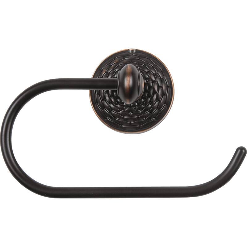 Atlas Homewares Mandalay Collection 4-1/4 Inch Tissue Holder Single - Venetian Bronze
