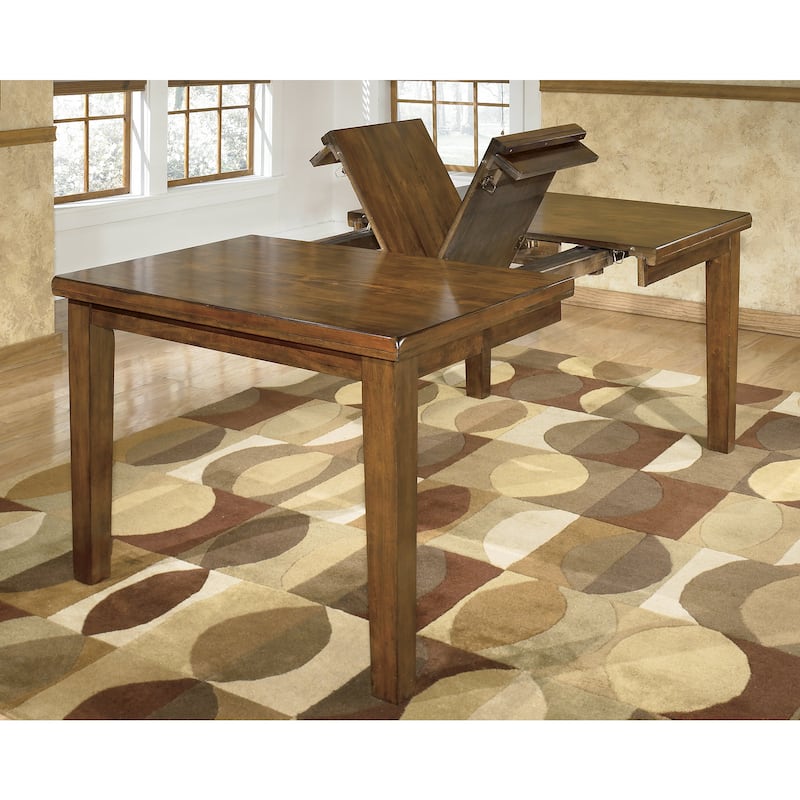 Signature Design by Ashley Ralene Medium Brown 9-Piece Dining Package