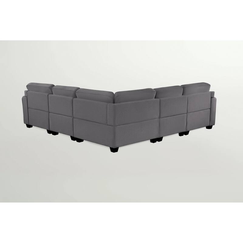 138'' Flexible Combination Sectional Sofa