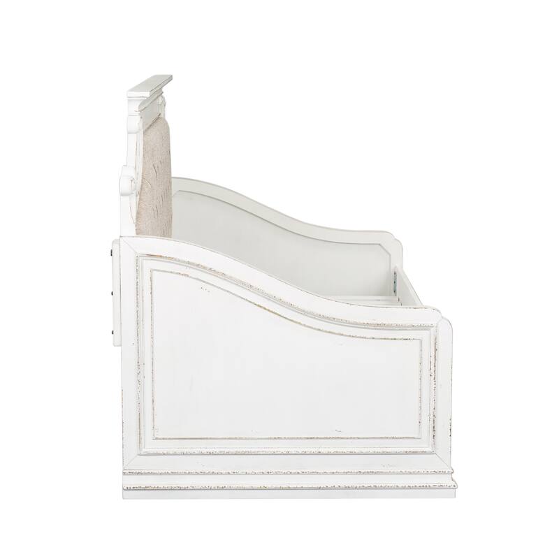 Magnolia Manor Antique White Twin Daybed without Trundle