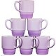 preview thumbnail 17 of 54, Ceramic Stacking Coffee Mug Tea Cup Dishwasher Safe Set of 6 - Large 18 Ounce